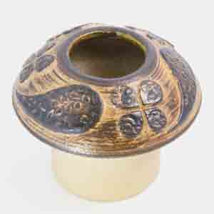 soholm mushroom-shaped vase designed by haico