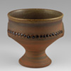 Dybdah ceramics small bowl with sun-face