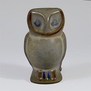 michael andersen mariannte starck miniature owl figurine