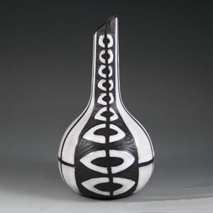 michael andersen negro tribal series vase 5508 3