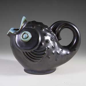 michael andersen & son jug shaped like a fish 4462/0 II