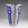Michael ANdersen & Son Triangular Persia glaze vase