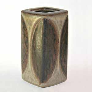 Michael Andersen & Sons, Marianne Starck Square Brown Vase