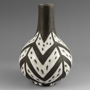 Michael Andersen Tribal vase designed by Marianne Starck