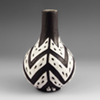 Michael Andersen  short Tribal vase