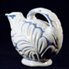 Michael andersen & Son blue and white pitcher