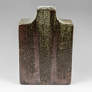 Rectangular vase by Per LInneman Schmidt for Palshus ceramics