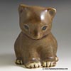 knud basse bear cub figurine