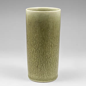 Palshus harefurs glaze vase designed by Per Linneman Schmidt marked PLS 1208