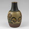 L. Hjorth ceramics, Denmark, short vase 114