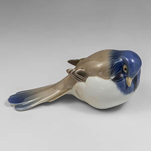 Bing & Grondaahl bird figurine, Titmouse "pessimist 1635