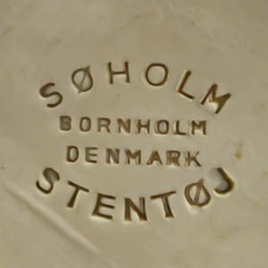 Soholm Bornholm chicken figure/ewer  marks